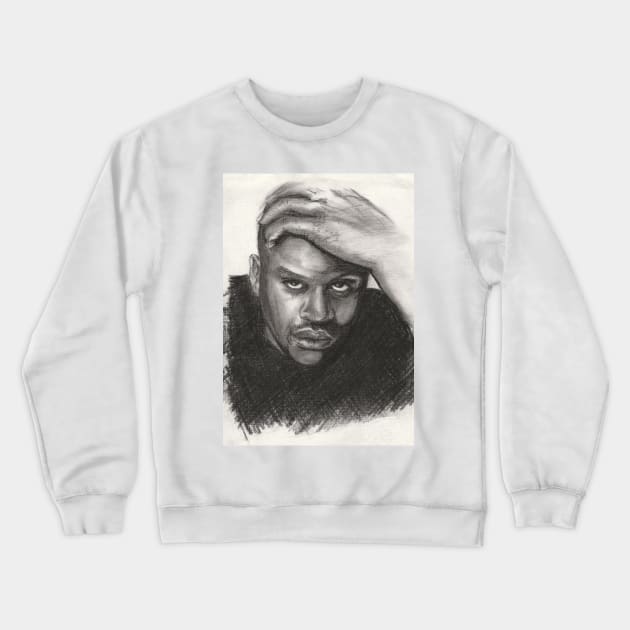 Shaquille O'Neal Crewneck Sweatshirt by Svetlana Pelin